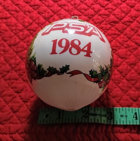 Vintage 1984 Pacific Southwest Airlines (PSA) Tree Ornament - Picture 5 of 5